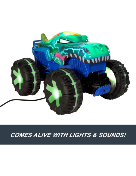 Camión de Juguete RC Hot Wheels Monster Trucks Mega-Wrex 1:15 Camión de Juguete RC Hot Wheels Monster Trucks Mega-Wrex 1:15