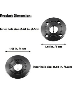 Juego de 3 Tuercas de Brida para Amoladora Angular Softfree 2
