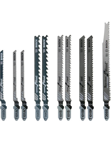 Sierra de Calar Bosch JS572EBK 7.2A con 10 Cuchillas T-Shank