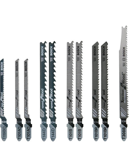 Sierra de Calar Bosch JS572EBK 7.2A con 10 Cuchillas T-Shank