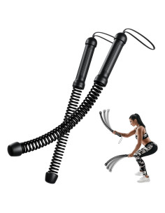 Cuerdas de Batalla Sin Cuerda SRNPMIU para Gimnasio - 2 Piezas