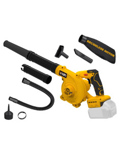 Soplador de Hojas Inalámbrico YAWV 20V Max 290 km/h 2 en 1