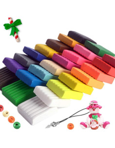 Kit de Arcilla Polimérica CiaraQ 24 Colores 0.54 kg 2