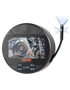 Cámara Endoscópica VEVOR Lente Triple 4.3" (10.9 cm) IP67