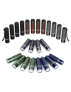 Juego de 24 Linternas LED FASTPRO con Baterías AAA Incluidas