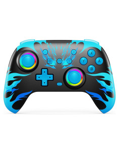 Controlador Inalámbrico Reddening para Switch Azul - Joystick LED