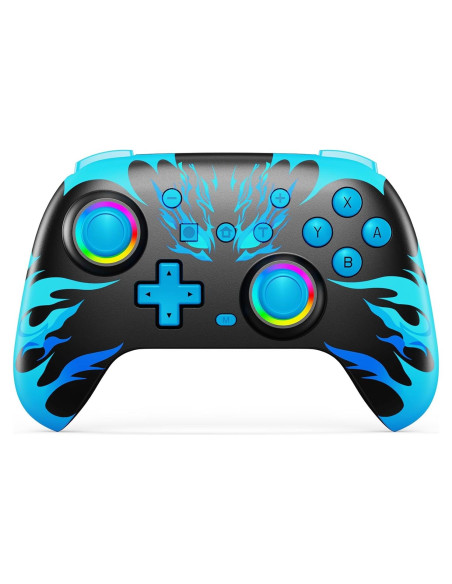 Controlador Inalámbrico Reddening para Switch Azul - Joystick LED
