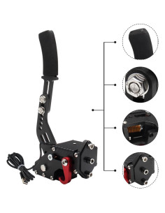 Freno de Mano USB YESHMA 64 Bit Sin Contacto para Simuladores 2