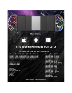 Controlador Inalámbrico Joso RGB para iPhone y Android - Modelo 6109 2