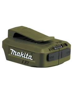 Fuente de Poder Inalámbrica Makita 18V LXT ADADP05 USB Verde