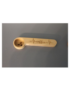 Cuchara y Clip para Café Multipropósito Latido del Corazón