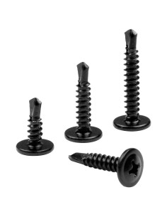 Kit de Tornillos Autoperforantes MateOne Acero Inoxidable 410 150 PCS