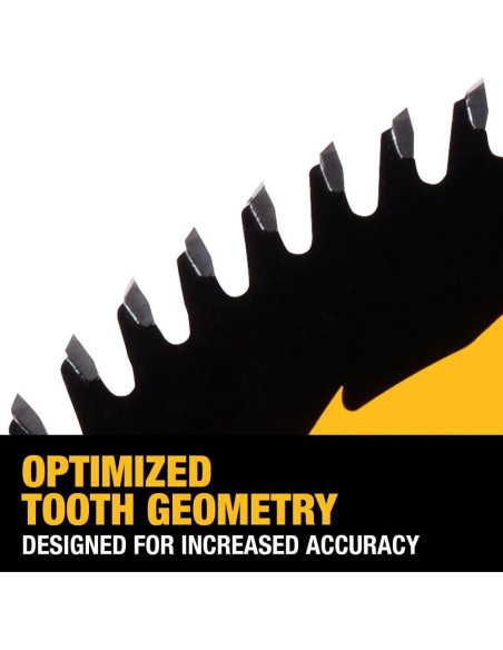 Sierra Circular DEWALT 25.4 cm 80 Dientes Carburo Ultra Afilado