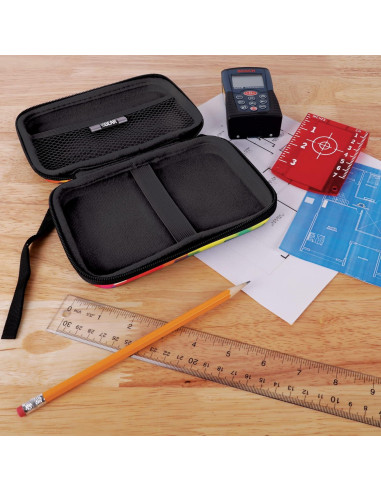 Estuche Duro USA Gear para Cinta Métrica Láser 16.5x11.4cm