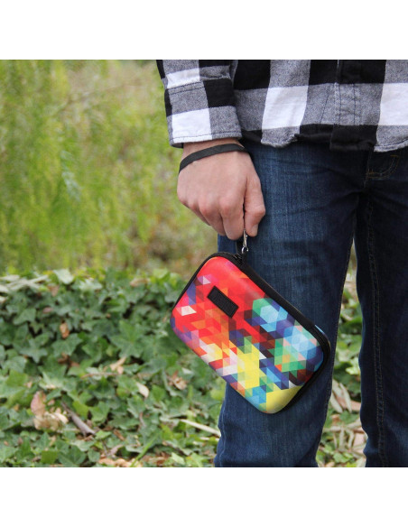 Estuche Duro USA Gear para Cinta Métrica Láser 16.5x11.4cm