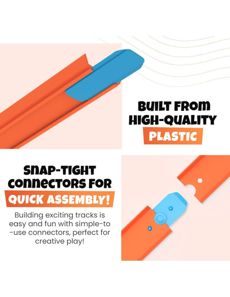 Juego de Pistas de Reemplazo Hot Wheels 8 Piezas 0.91m