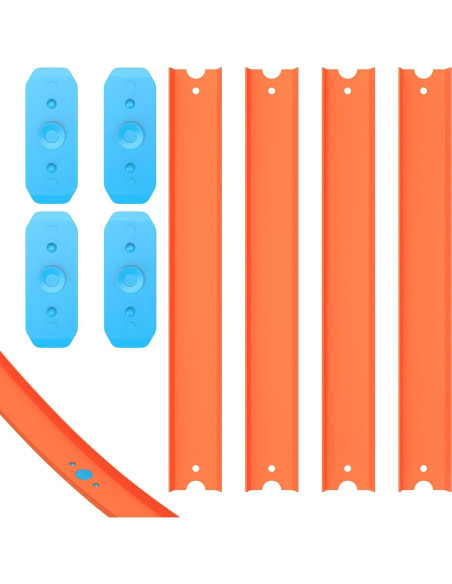 Juego de Pistas de Reemplazo Hot Wheels 8 Piezas 0.91m