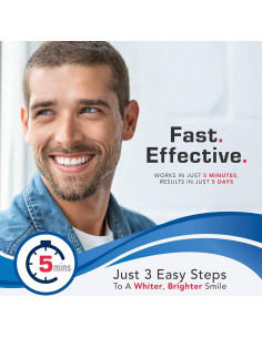 Plus White Gel Blanqueador Rápido 60 ml + Enjuague 120 ml 2