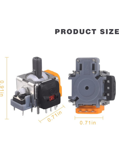Reemplazo Joystick Analógico VGBUS para PS4 - 2PACK