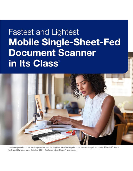 Escáner portátil Epson Workforce ES-50 + Impresora EcoTank ET-2800