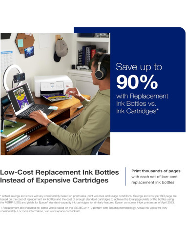 Escáner portátil Epson Workforce ES-50 + Impresora EcoTank ET-2800