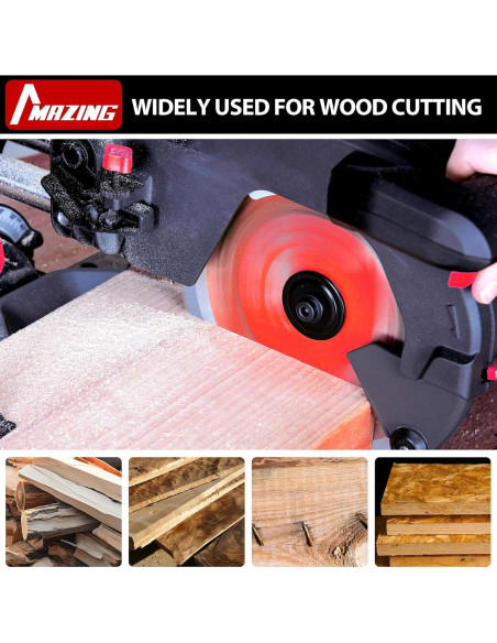 Cuchillas de Sierra Circular MAZING 10" 40T y 60T - 2 Piezas