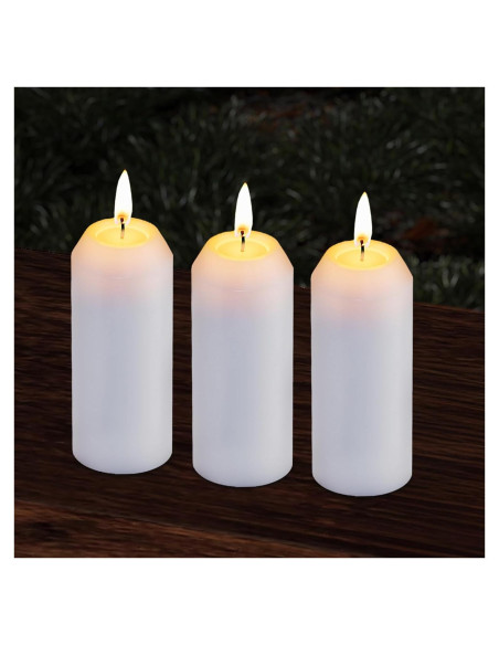 Paquete de 3 Velas de Emergencia NOMFIX 20H Larga Duración