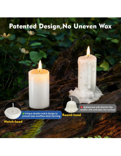 Paquete de 3 Velas de Emergencia NOMFIX 20H Larga Duración 2