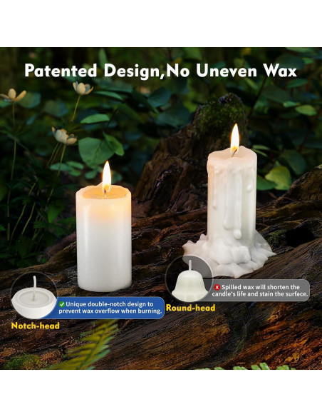 Paquete de 3 Velas de Emergencia NOMFIX 20H Larga Duración