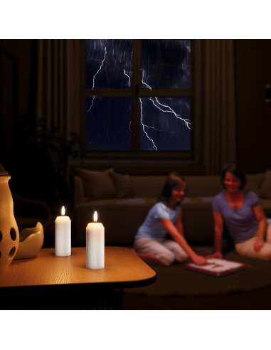 Paquete de 3 Velas de Emergencia NOMFIX 20H Larga Duración