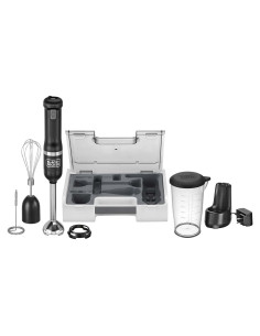 Batidora de Mano Inalámbrica BLACK+DECKER 3 en 1, Negro