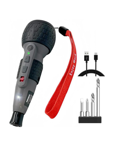 Destornillador Eléctrico Inalámbrico DONUMEH 3.6V 1800mAh