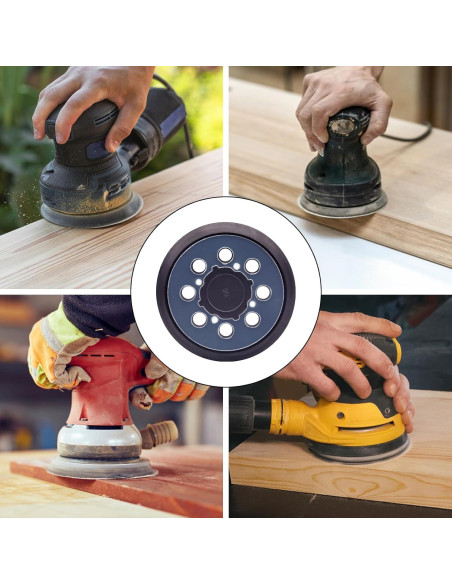 Almohadilla de Lijadora Orbital 5" DeWalt DWE64233 8 Agujeros