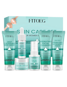 Kit de Cuidado Facial Antialérgico FITOEG para Mujeres y Adolescentes