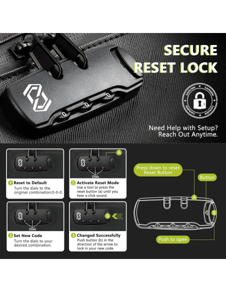 Bolsa a Prueba de Olores OZCHIN con Cerradura S Negra