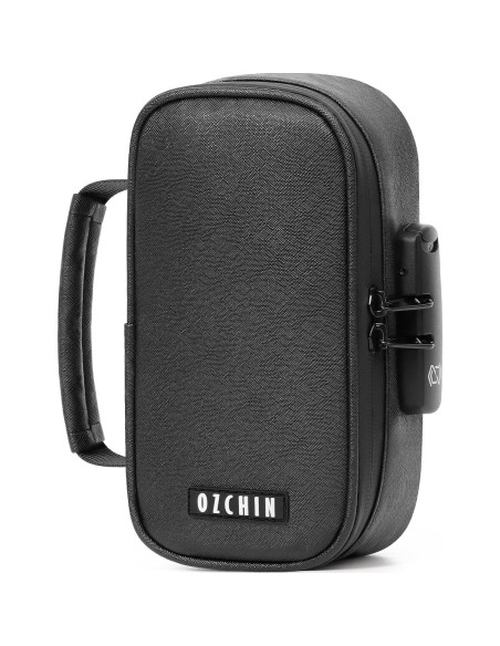 Bolsa a Prueba de Olores OZCHIN con Cerradura S Negra