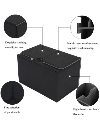 Caja de Cartas GIS GUARDIAN para MTG - Almacenamiento 150+ cartas