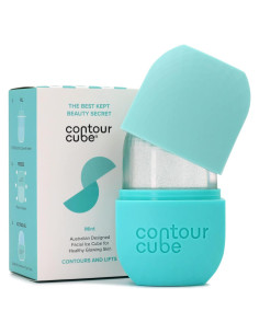 Rodillo de Hielo Facial Cubo de Contorno 180ml - Silicona BPA Free