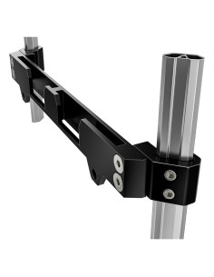 Soporte de Riel de Herramientas Alpha Engineered para Milwaukee Packout - Aluminio 6061, Negro
