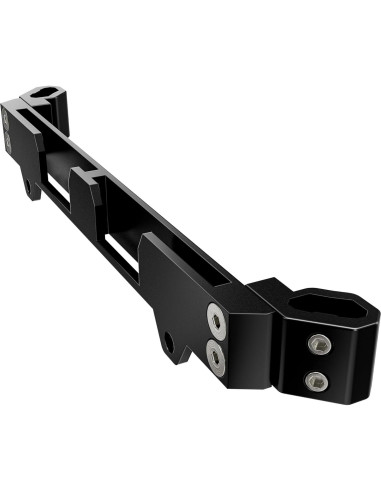 Soporte de Riel de Herramientas Alpha Engineered para Milwaukee Packout - Aluminio 6061, Negro