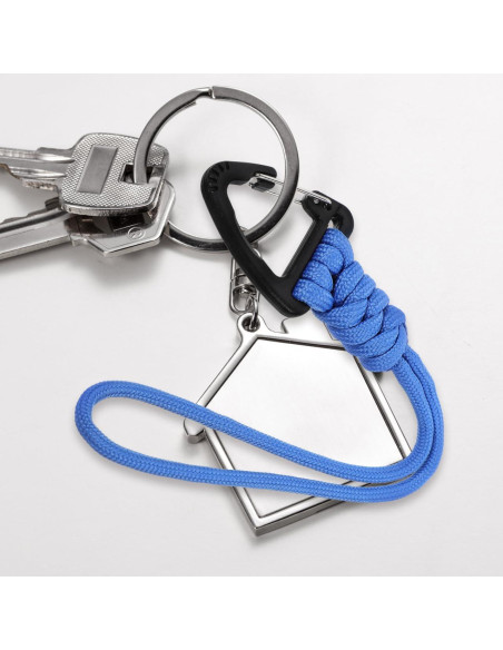 2 Lanyards de Llave Paracord HANABASS Azul - Correa de Muñeca