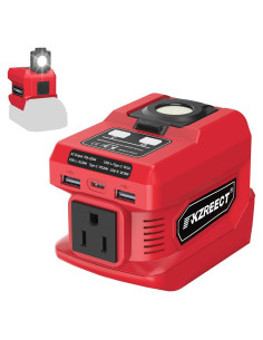 Inversor de Potencia 220W Kzreect DC 18V a AC 110V con USB