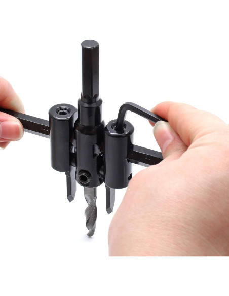 Cortador de Agujero Ajustable Aracombie 30mm a 120mm