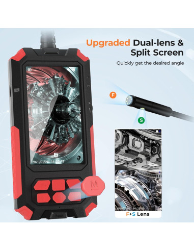 Cámara Endoscópica Doble Lente ADvancore 1080P IP68 5.03m