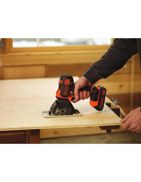 Taladro Inalámbrico 20V BLACK+DECKER BDCDMT120C y Sierra de Recorte