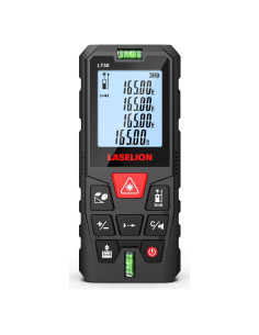 Medidor de Distancia Láser LASELION LT50 - 50m, Precisión Alta