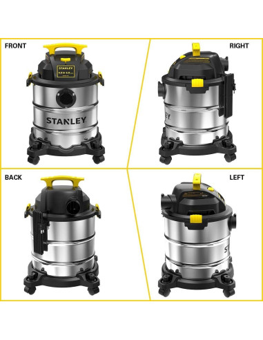 Aspiradora Húmeda y Seca STANLEY SL18116 22L 4HP con Soplador