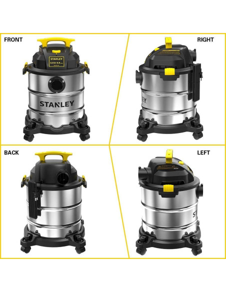 Aspiradora Húmeda y Seca STANLEY SL18116 22L 4HP con Soplador