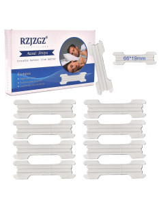 Tiras Nasales Antirronquido RZJZGZ 110 Piezas Transparentes