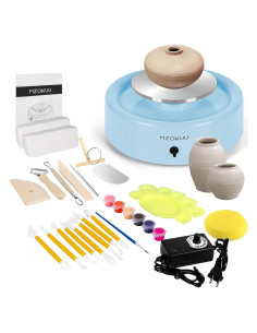 Mini Rueda de Alfarería MZOKUU 15.24 cm para Principiantes